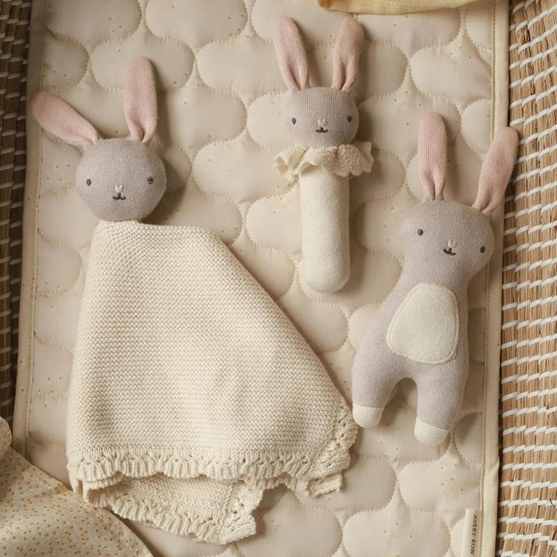 Organic Rattle, Blushing Bunny