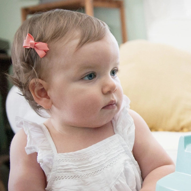 Chelsea Boutique Grosgrain Bows 5 Pack Snap Clips