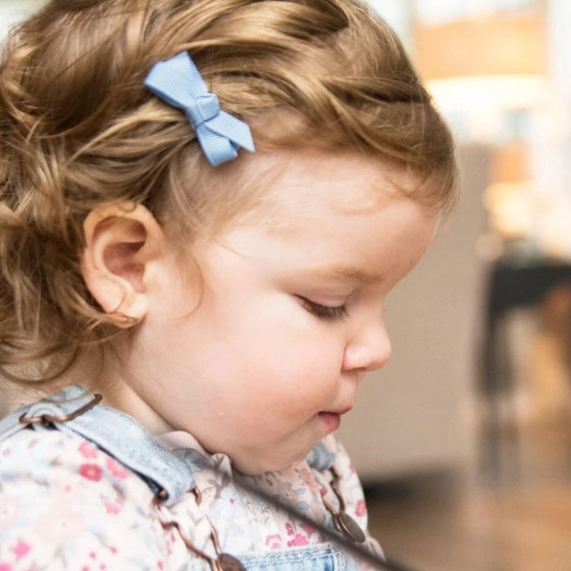 Diya Todder Ribbon Hairbows 2 Pack Alligator Clips