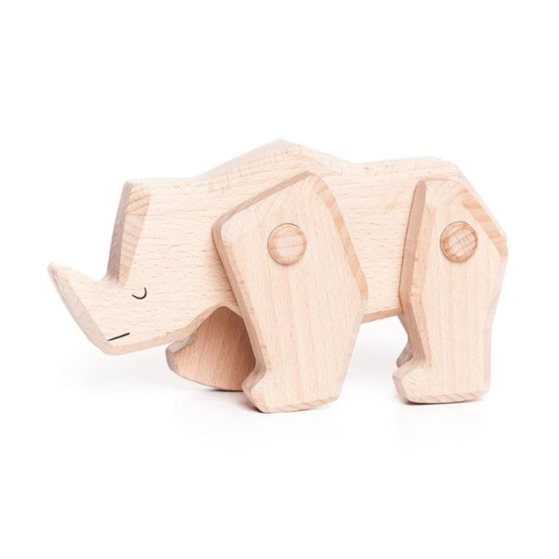 Wooden Rhinoceros