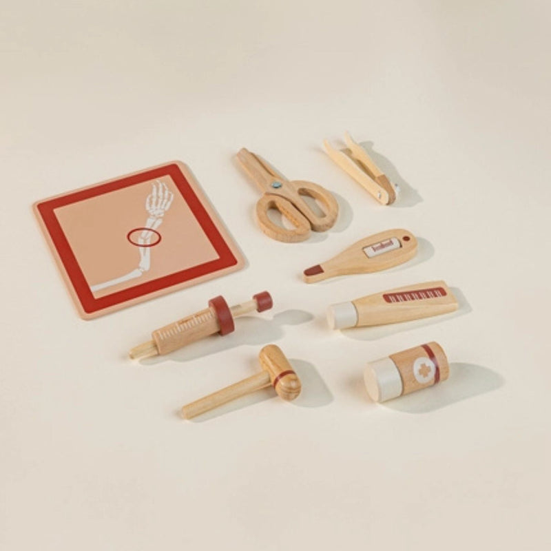 Wooden Doctor Playset