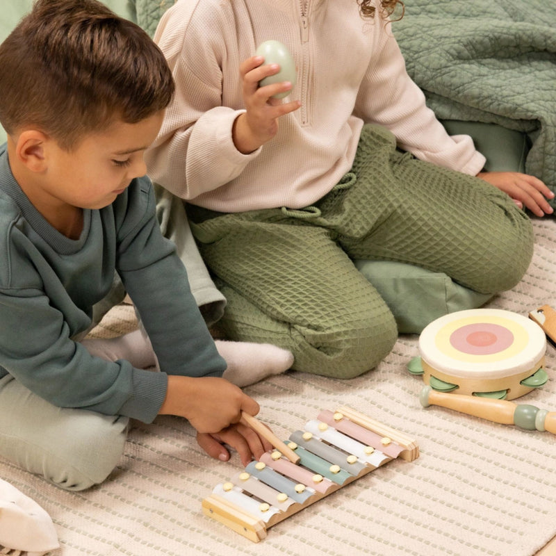 Wooden Musical Instruments Playset