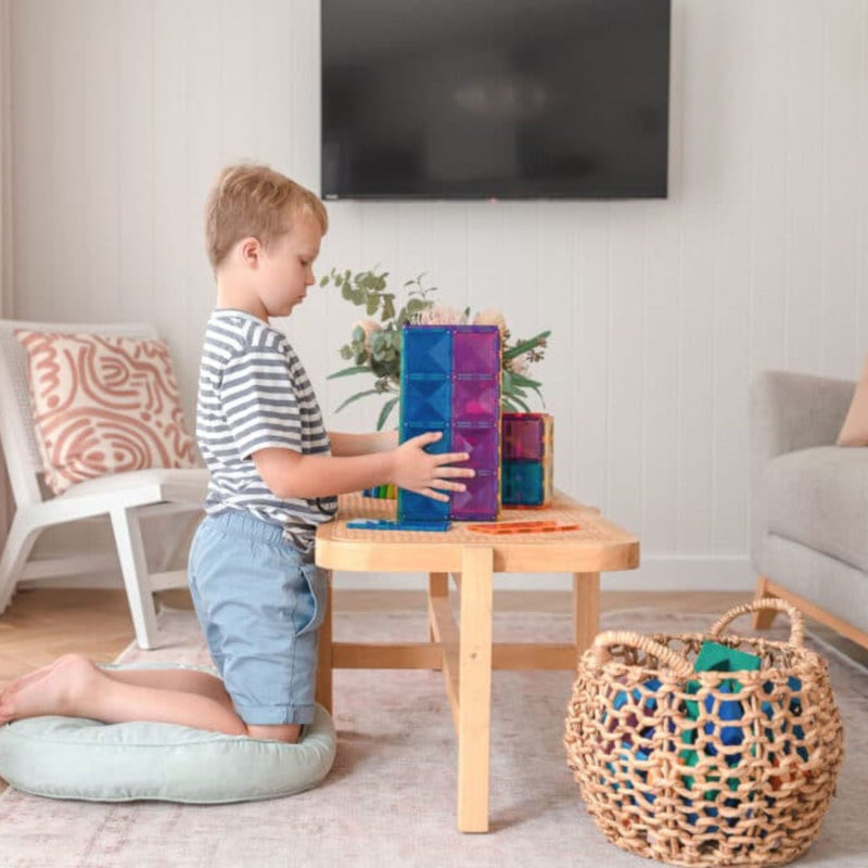 Magnetic Tiles Rainbow - Rectangle Pack 18 pcs