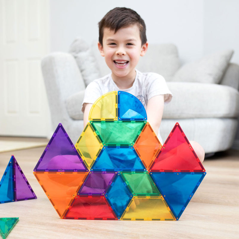 Magnetic Tiles Rainbow - Shape Expansion Pack 36 pcs