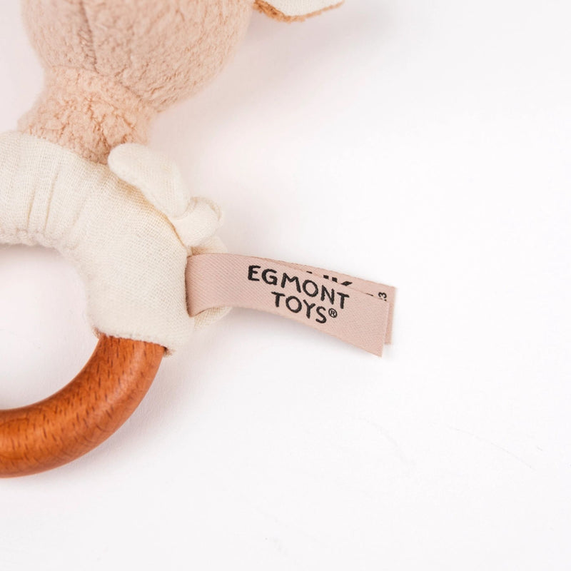 Organic Leonie Giraffe Wooden Rattle