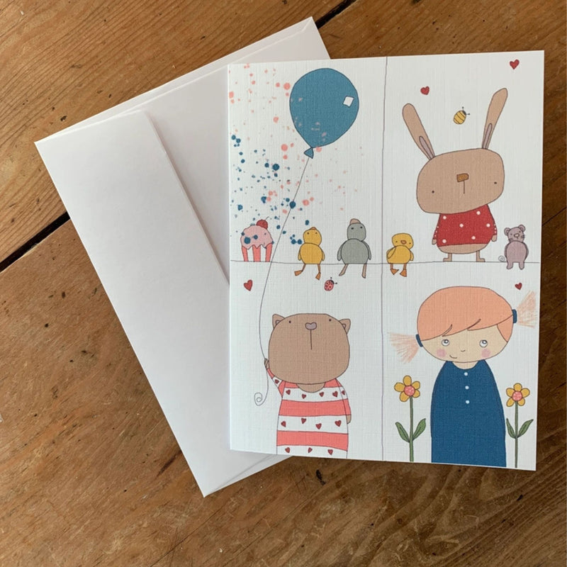Little Girls Birthday Card