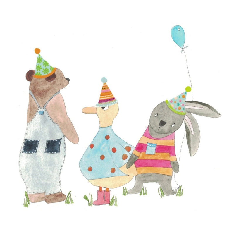 Welcome to the Party, Birthday Card
