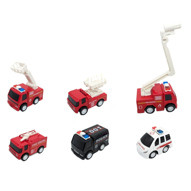 Mini Emergency Vehicle Die-Cast Car