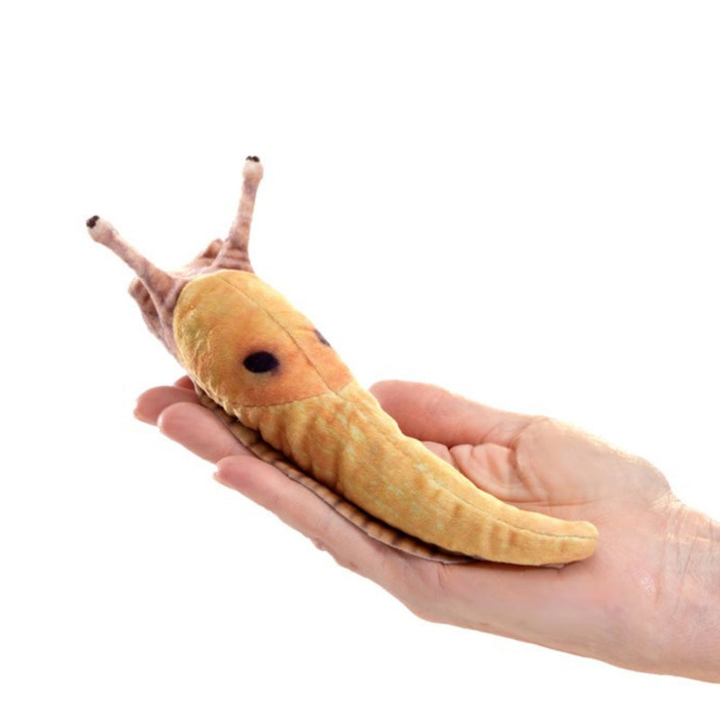 Mini Banana Slug Finger Puppet