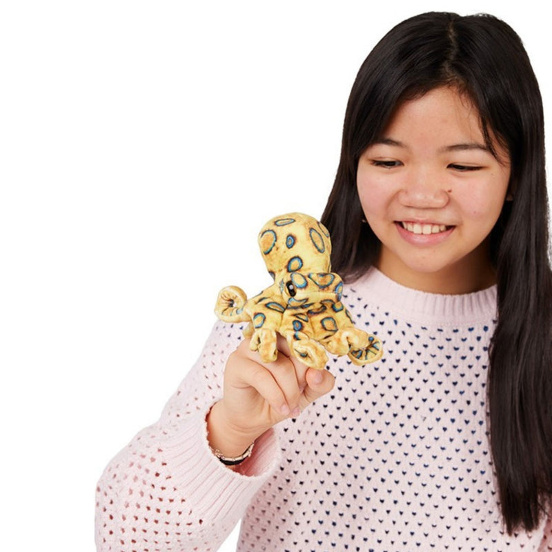 Mini Blue-Ringed Octopus Finger Puppet