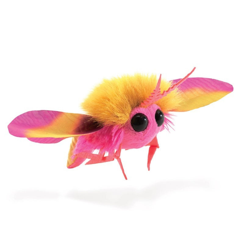 Rossy Maple Moth Puppet