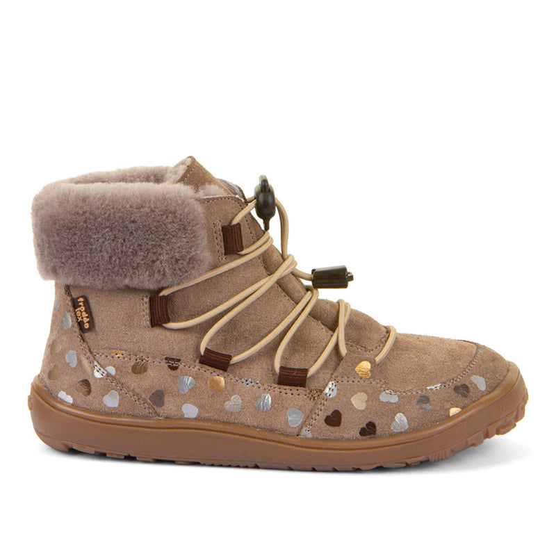 Barefoot TEX Up Furry Waterproof  Wool-Lined Ankle Boots
