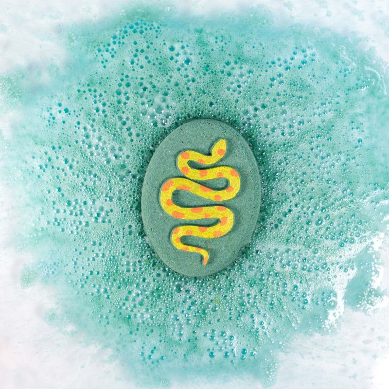 Reptile Bath Bomb with Toy