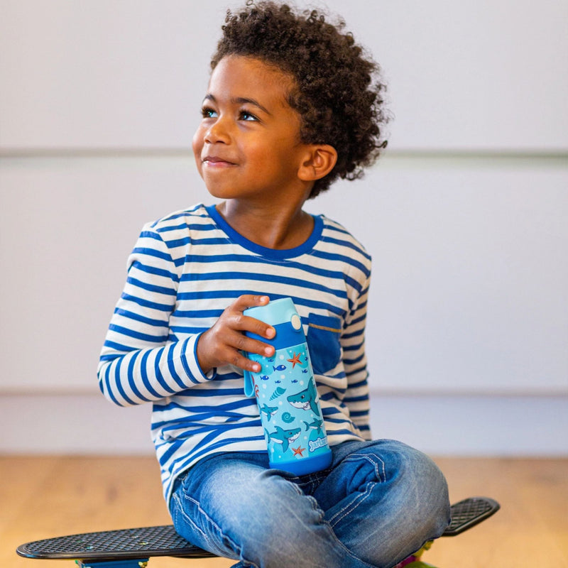 Charli Insulated Stainless Steel Straw Water Bottle, 350ml