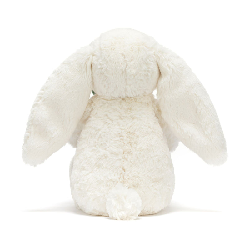 Cream Bunny with Plant