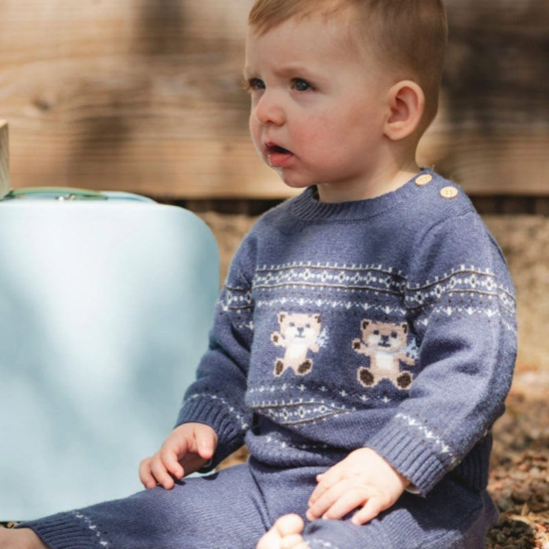 Knitted Sweater + Pant Set