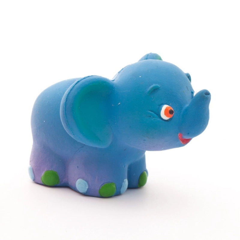 Natural Rubber Toy - Mini Safari Set  with Squeaker