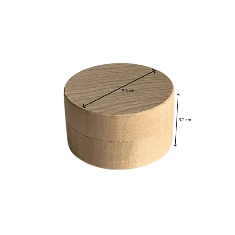 Wooden Teeth/Hair Lock Box