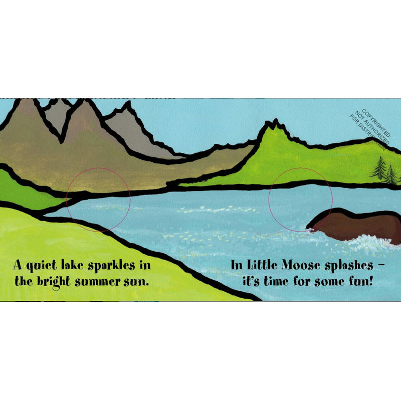 Little Moose Finger Puppet Book