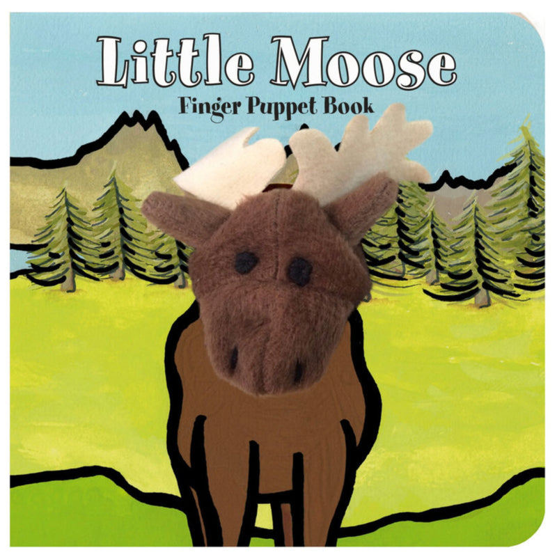 Little Moose Finger Puppet Book