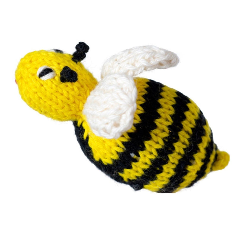 Organic Cotton Finger Puppet - Bee