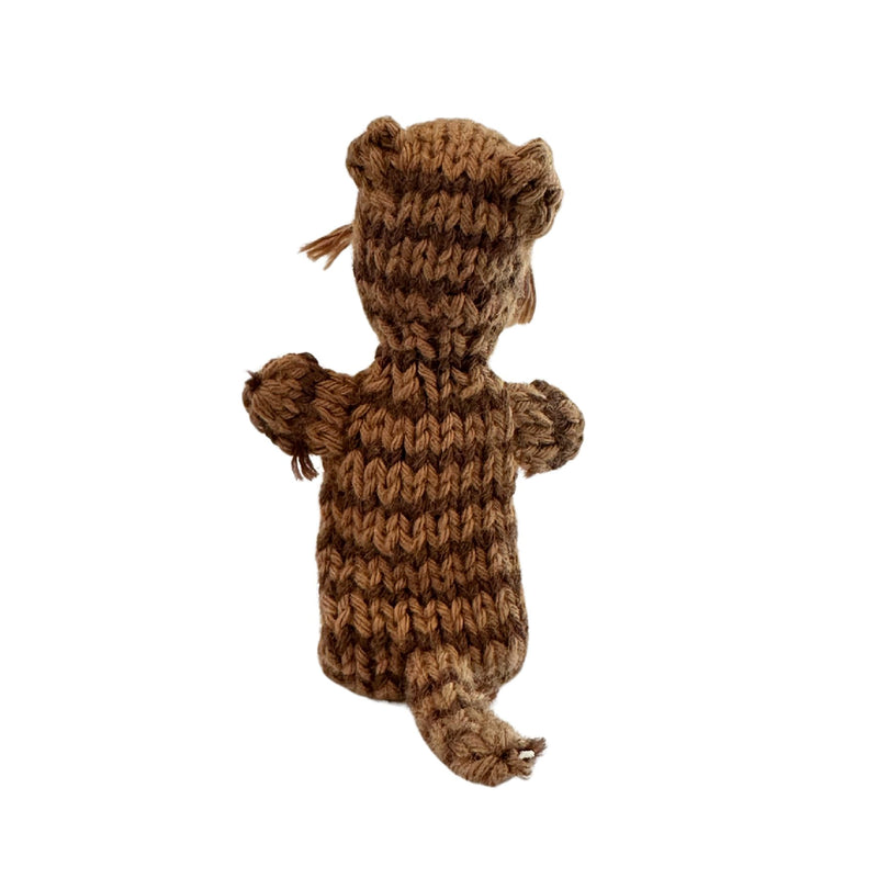 Organic Cotton Finger Puppet - Cat