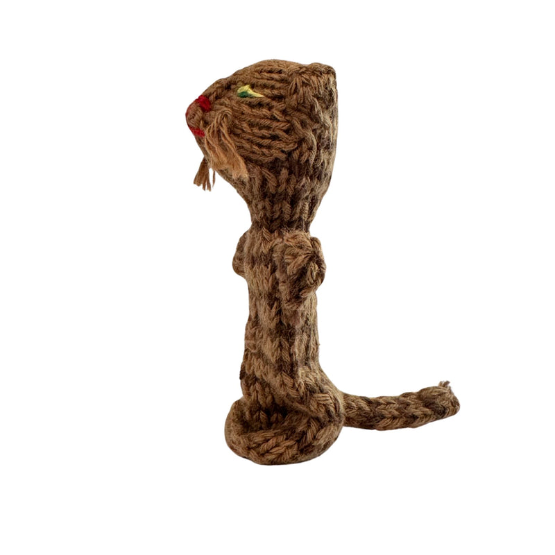 Organic Cotton Finger Puppet - Cat