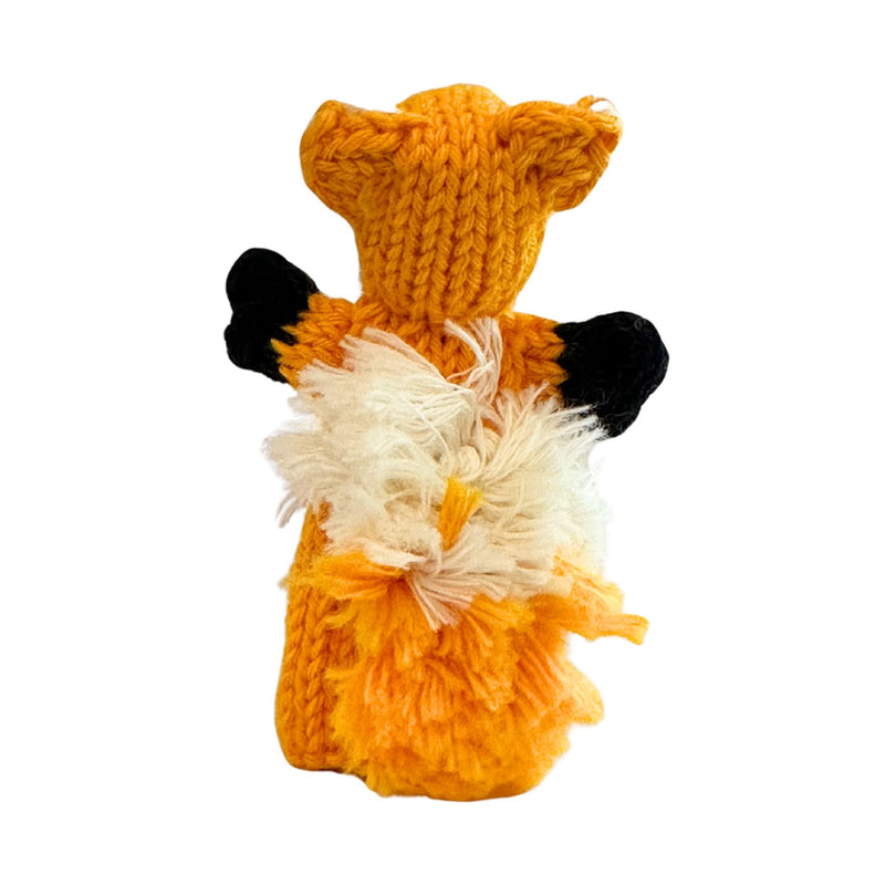 Organic Cotton Finger Puppet - Fox