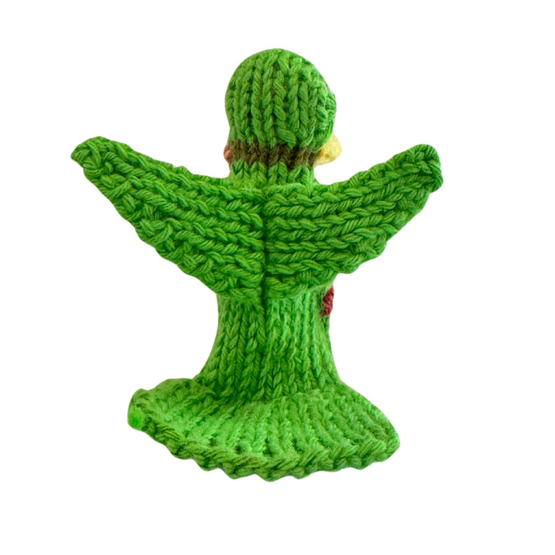 Organic Cotton Finger Puppet - Hummingbird