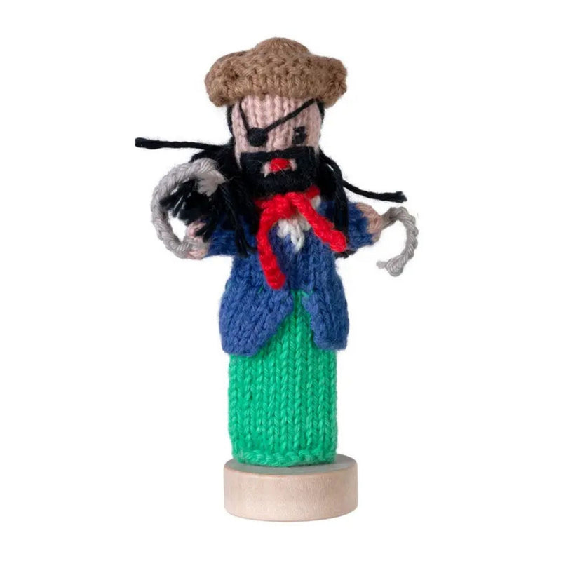 Organic Cotton Finger Puppet - Pirate
