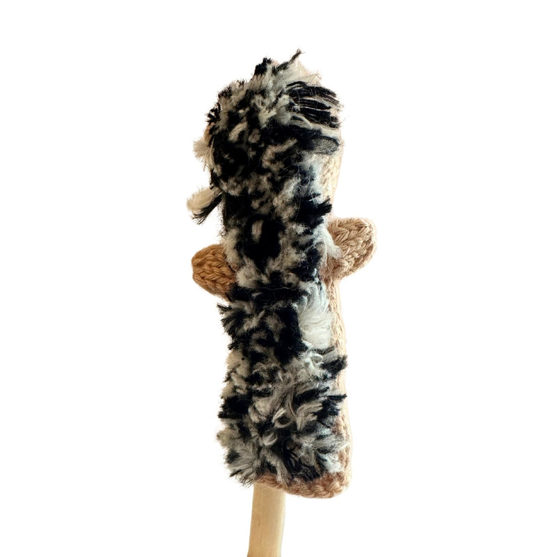Organic Cotton Finger Puppet - Porcupine