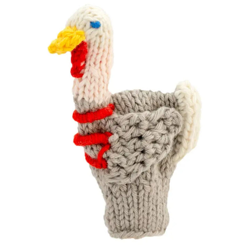 Organic Cotton Finger Puppet - Turkey