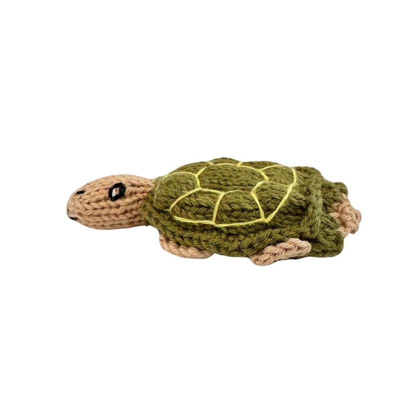 Organic Cotton Finger Puppet - Turtle