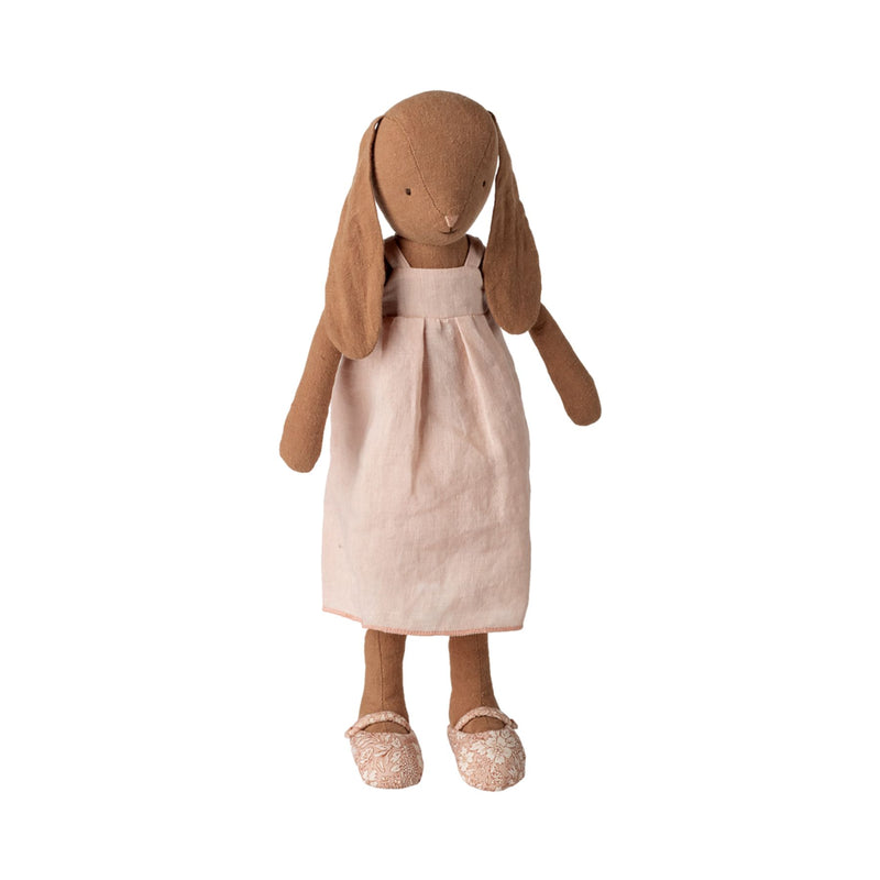Bunny Size 3, Chocolate Brown - Rose Dress + Shoes