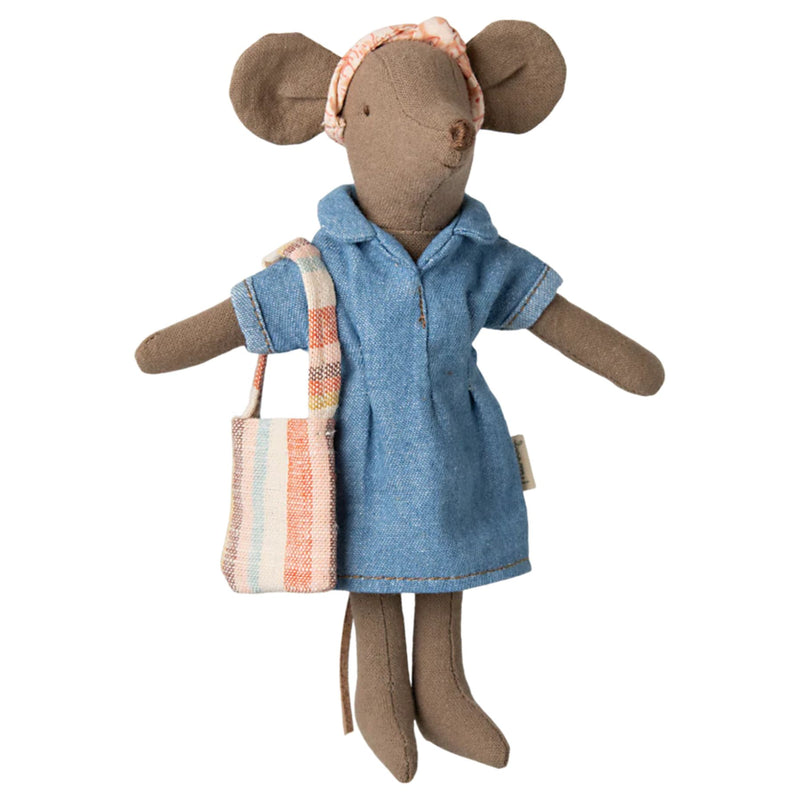 Denim Dress and Bag, Mum Mouse