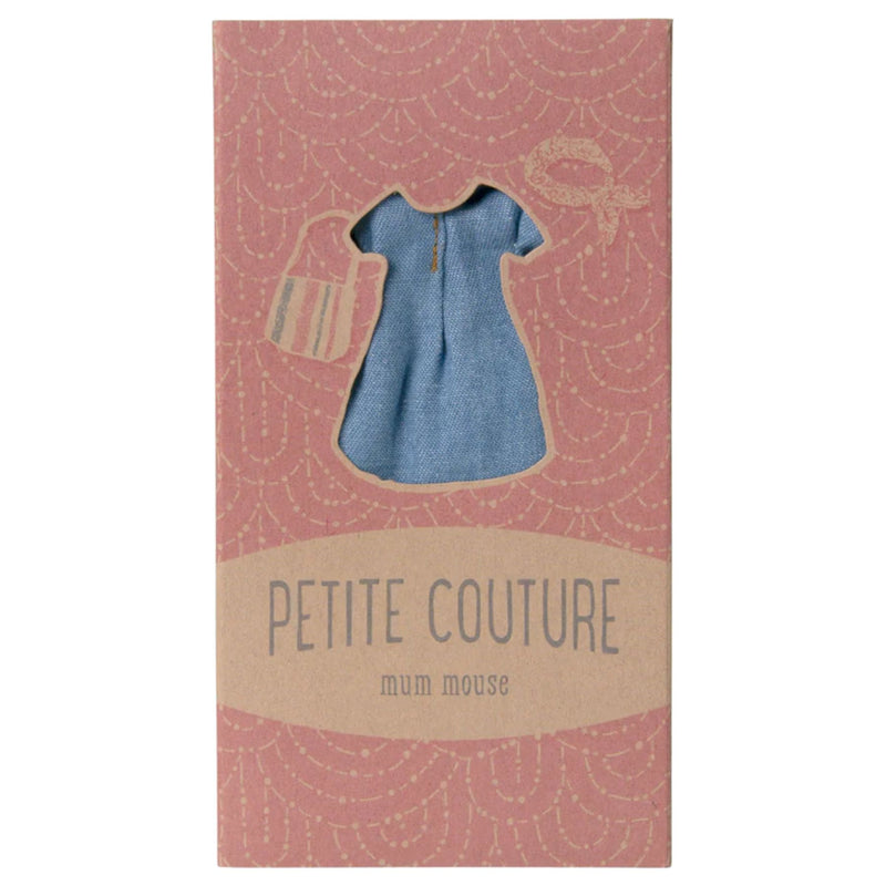 Denim Dress and Bag, Mum Mouse