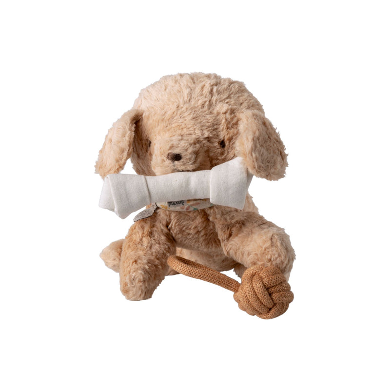 Poodle Puppy, Small - Dusty Powder with Magnet Mouth