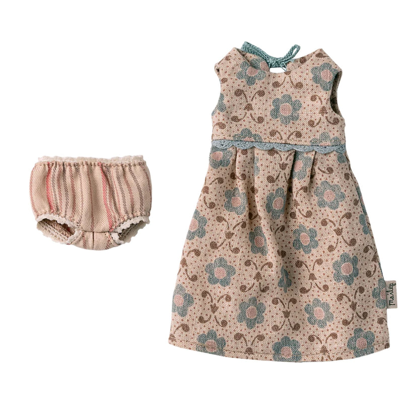 Blue Flower Dress, Size 2