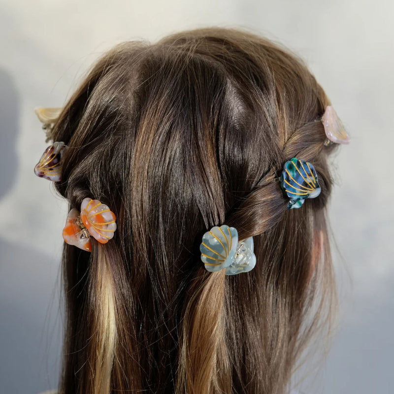 Mini Shell Claw Clips