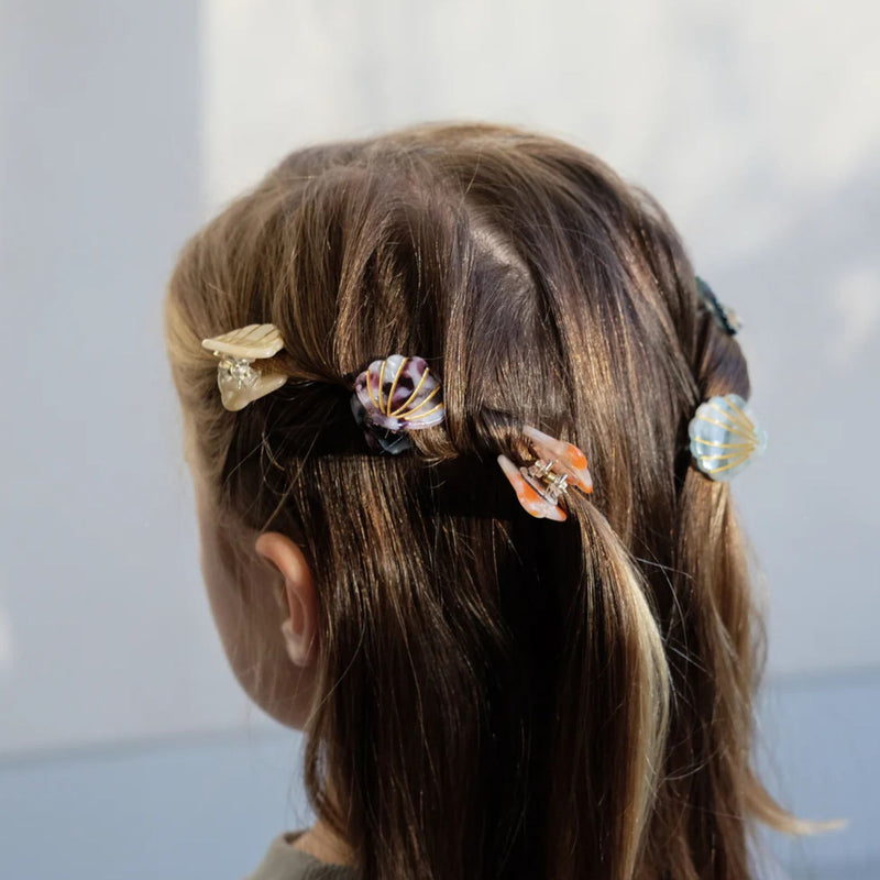 Mini Shell Claw Clips