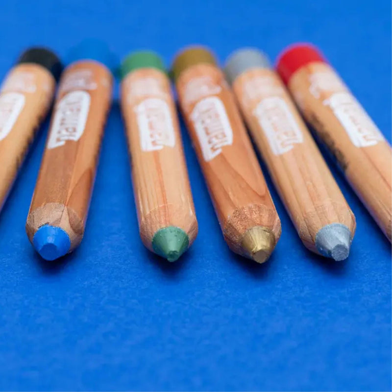 Organic Make-up Pencil - Jumbo 6 Colours