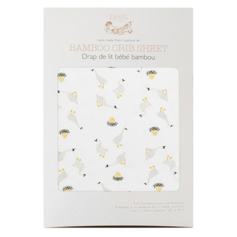 Fitted Bamboo Crib Sheet