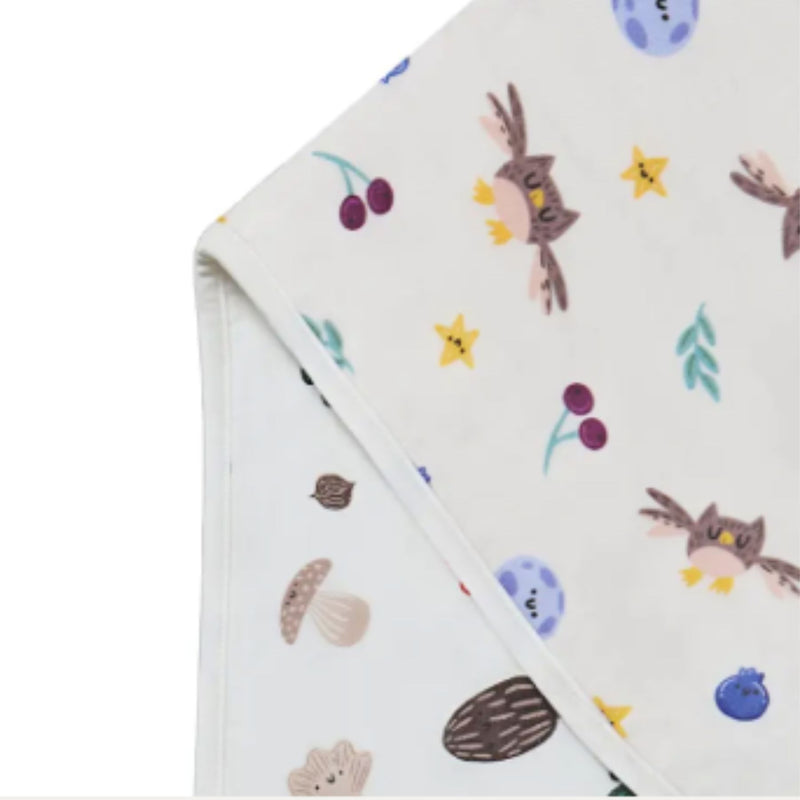 Bamboo Muslin Burp 'n Bib, 2 pack