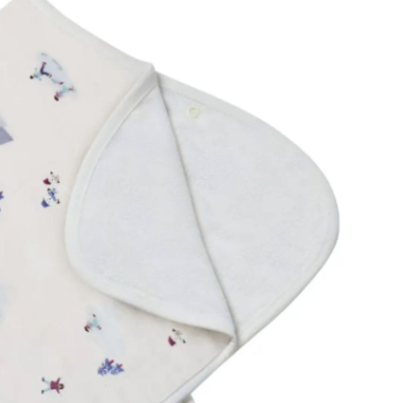 Bamboo Muslin Burp 'n Bib, 2 pack