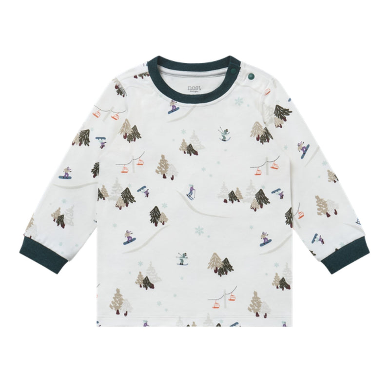 Organic Cotton Two-Piece Long Sleeve PJ Set