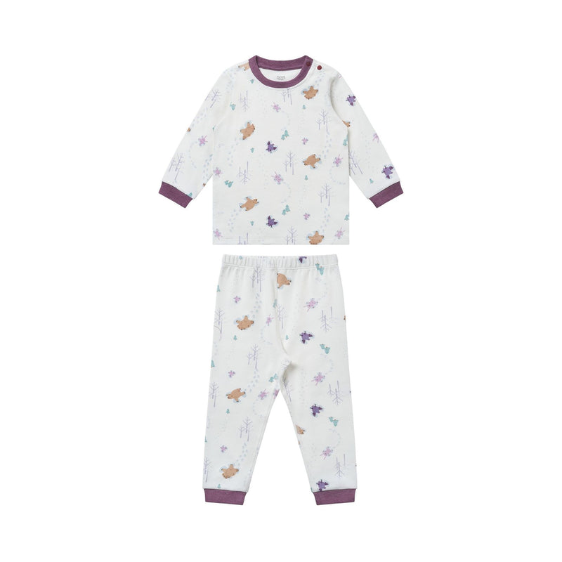 Organic Cotton Two-Piece Long Sleeve PJ Set
