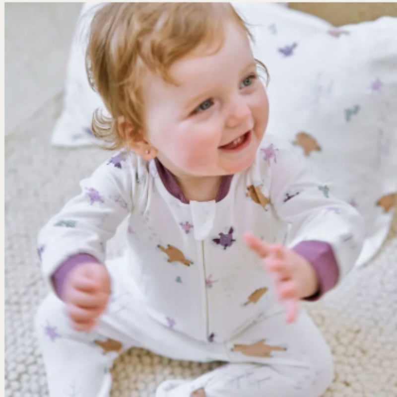 Organic Cotton Footed Sleeper