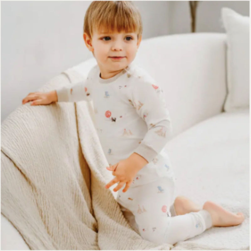 Bamboo Jersey Long Sleeve PJ Set