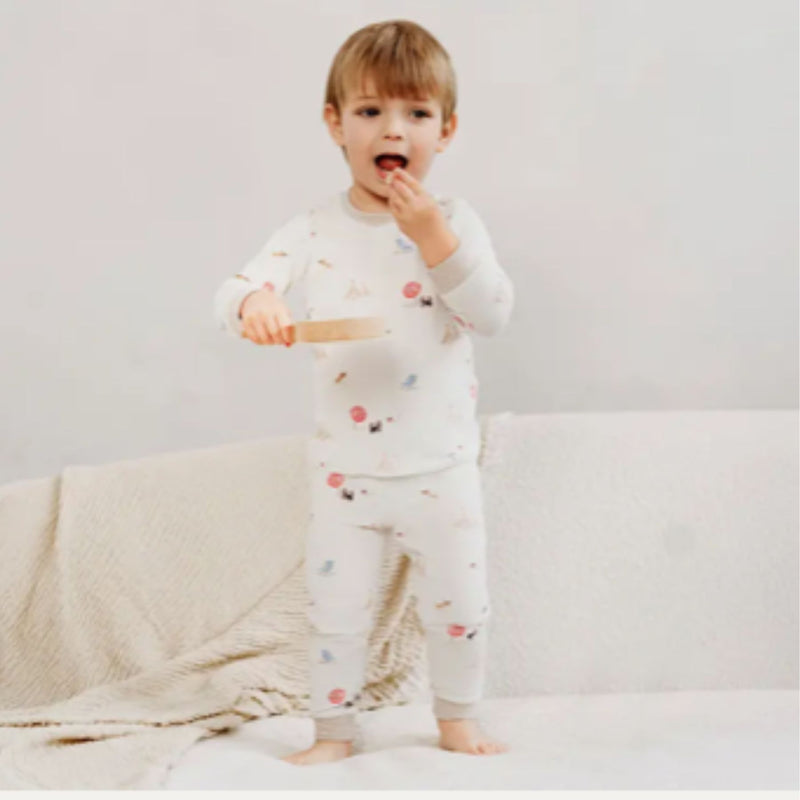 Bamboo Jersey Long Sleeve PJ Set