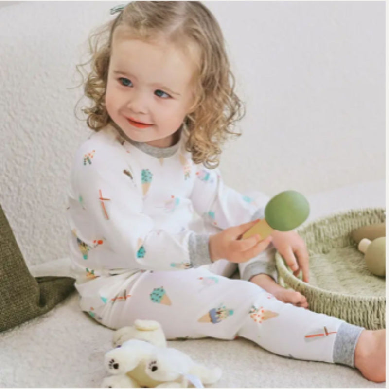 Bamboo Jersey Long Sleeve PJ Set